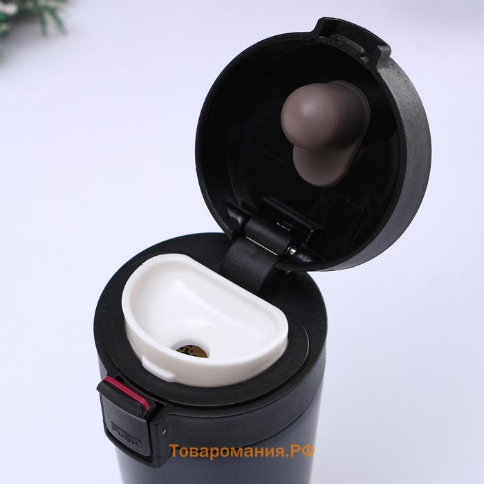 Термокружка, 380 мл, Style "Мастер К. Coffee", сохраняет тепло 8 ч, с ситечком
