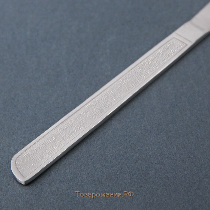 Нож столовый из нержавеющей стали «Пулкин», длина 20,6 см, толщина 2 мм, цвет серебряный