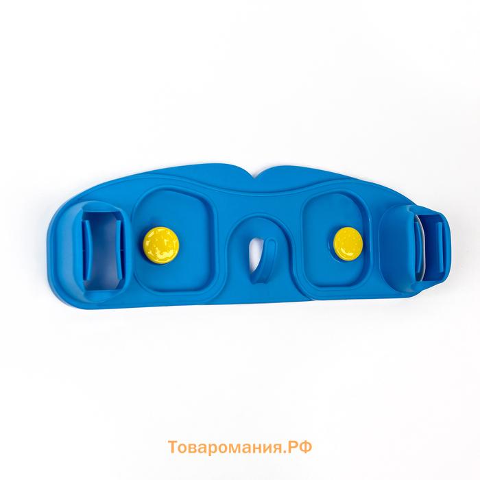 Держатель для швабр, 30×10×5 см, на липучке, с крючком, МИКС