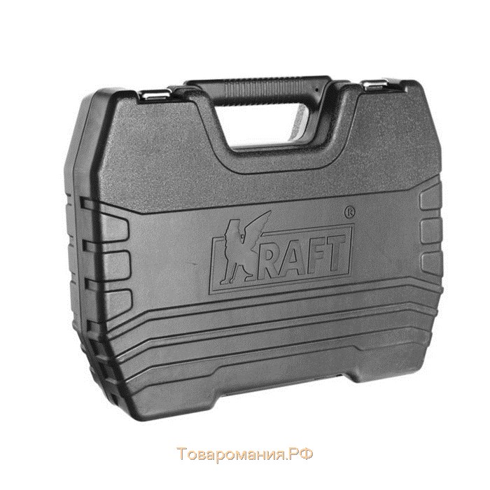Набор инструмента KRAFT KT700677, 1/2" и 1/4" 6 гр. головки, 4-32 мм, 73 предмета, кейс