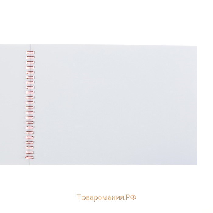 Альбом для рисования А4, 40 листов на гребне "Смайл", обложка мелованный картон, блок 100 г/м²