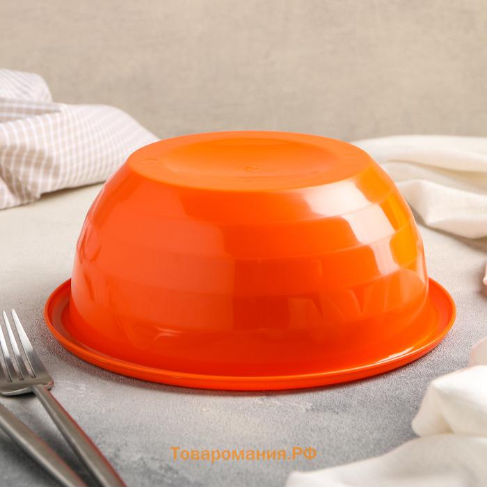 Набор мисок SparkPlast, 3 шт.: 1.2 л; 2.1 л; 3.2 л, пластик, МИКС