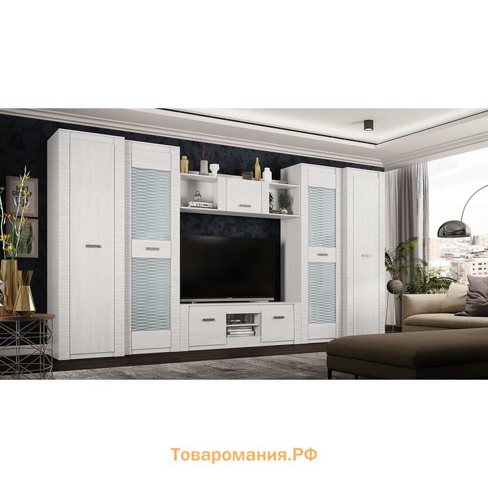 Тумба под ТВ «Ривьера», 438×1601×508 мм, цвет анкор светлый