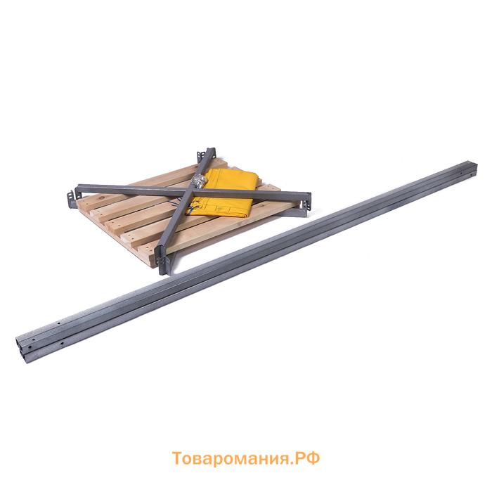 Каркас для летнего душа, 80×80×230 см, штора МИКС