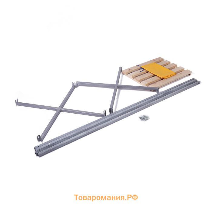 Каркас для летнего душа, 80×80×230 см, штора МИКС