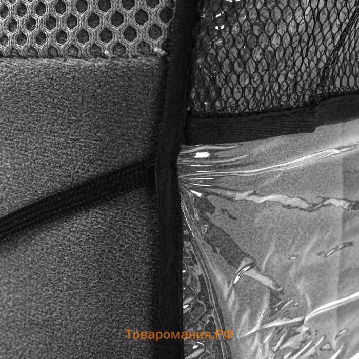 Накидка-органайзер TORSO, на переднее сиденье, 60×43 см, пленка