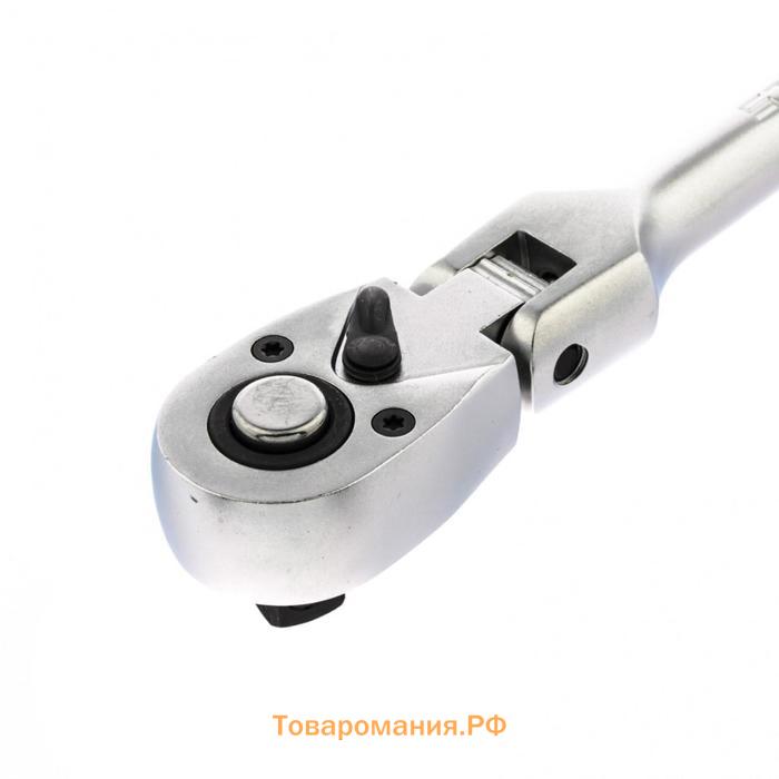 Трещотка Stels 14045, 3/8", 72 зубца, шарнирная, с быстрым сбросом