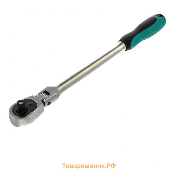 Трещотка Stels 14046, 1/2", 72 зубца, шарнирная, с быстрым сбросом