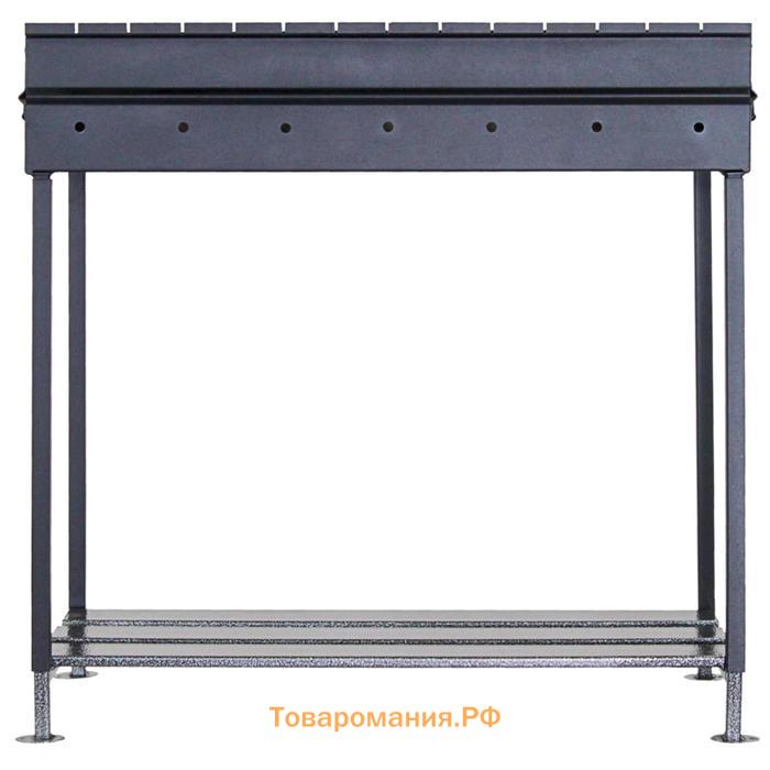 Мангал "ПРИВАЛ-М", 70×30×71 см