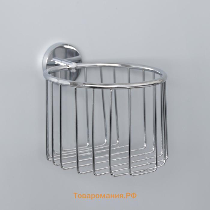 Держатель для туалетной бумаги Stölz, 14.5×16.5×12.5 см, хромированный