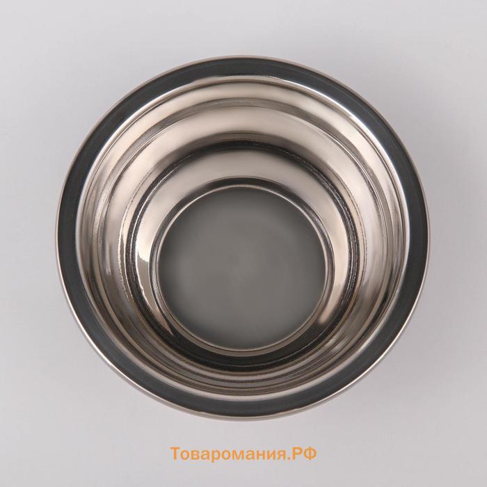 Миска Hanna Knövel, 500 мл, 14×6 см, 201 марка стали, толщина 0.8 мм, внутренний диаметр 12 см, нержавеющая сталь