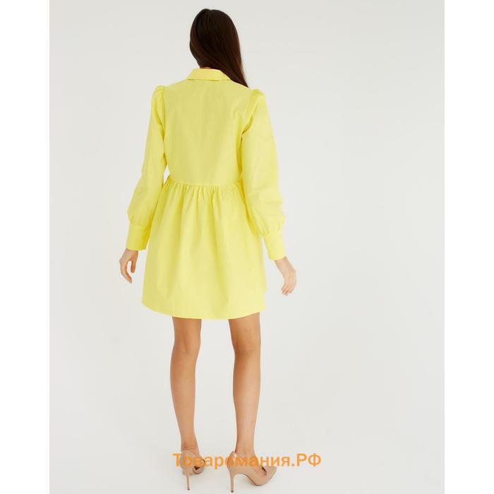 Платье летнее женское MIST размер 50, цвет жёлтый