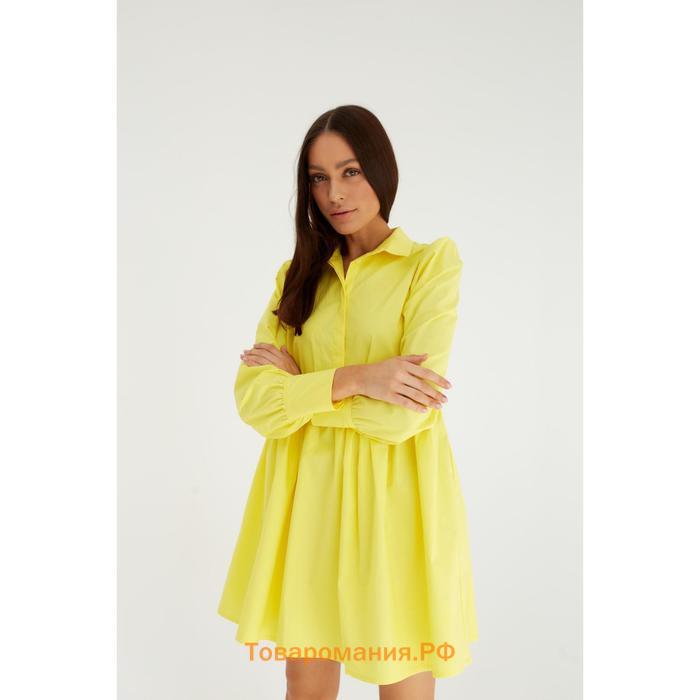 Платье летнее женское MIST размер 50, цвет жёлтый