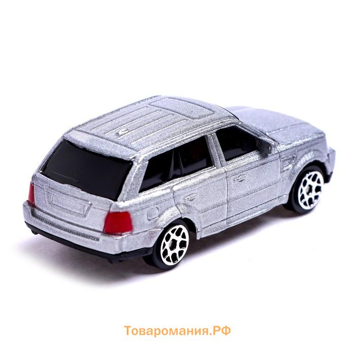 Машина металлическая LAND ROVER RANGE ROVER SPORT, 1:64, цвет серебро