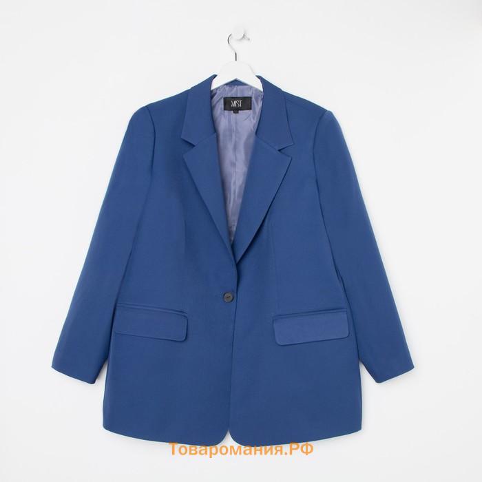 Пиджак женский MIST plus-size, р.52, синий