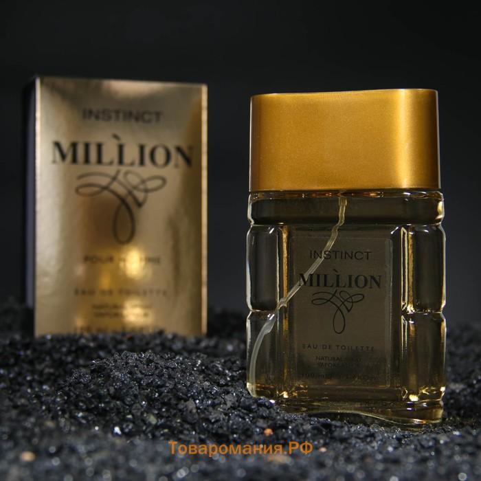 Туалетная вода мужская Instinct Million, 100 мл (по мотивам 1 Million (P.Rabanne)