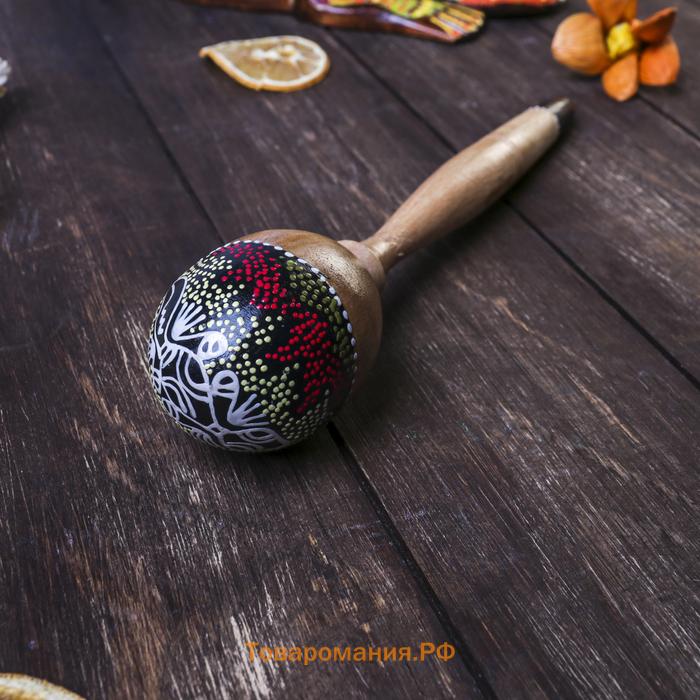Сувенирный музыкальный инструмент "Маракас" 22,5х5х5 см МИКС цветов
