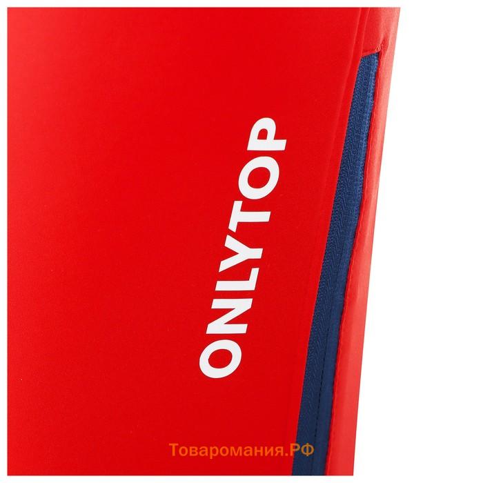 Брюки спортивные ONLYTOP унисекс, р. 40, цвет красный