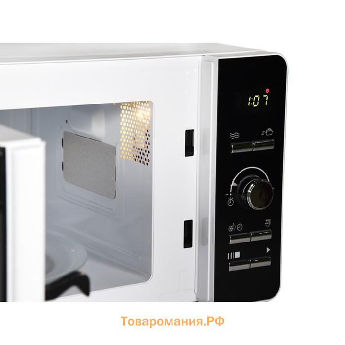 Микроволновая печь Oursson MD2033/WH, 700 Вт, 20 л, белая