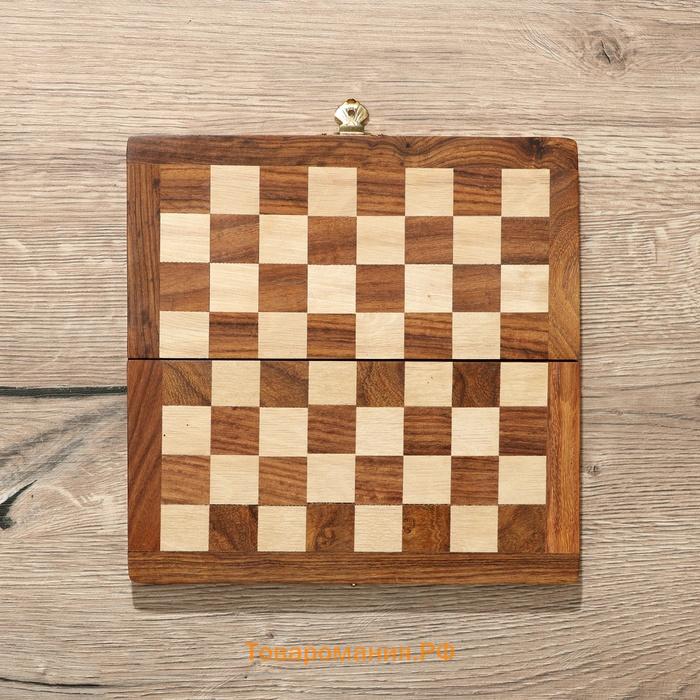 Шахматы, 20×20 см, дерево шишам