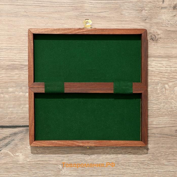 Шахматы, 20×20 см, дерево шишам