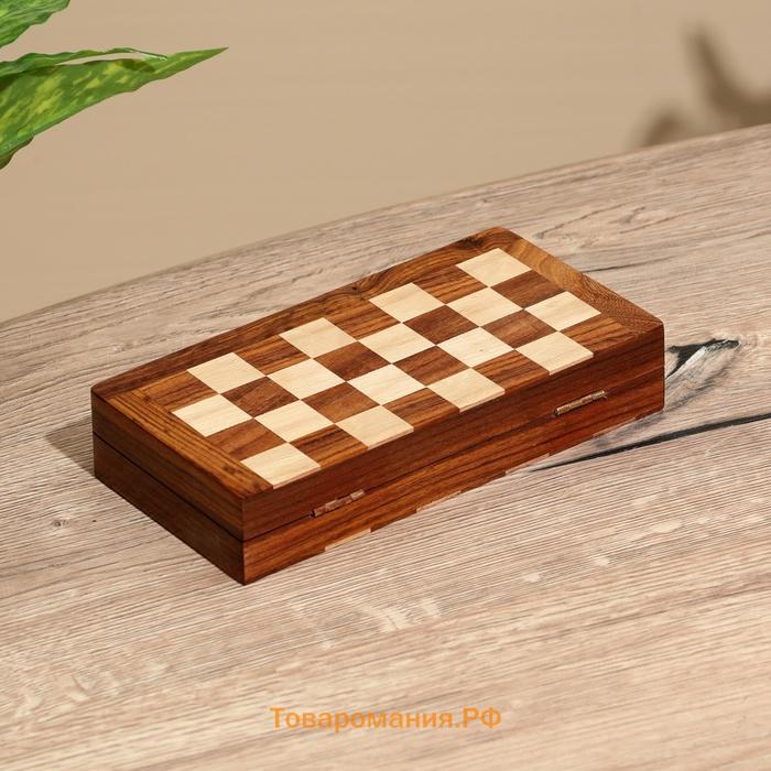 Шахматы, 20×20 см, дерево шишам