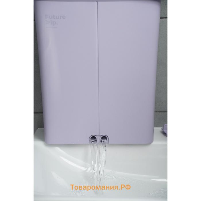 Швабра с отжимом и ведром Future Alp 4 clean system, высота швабры 140 см, 3 профессиональные насадки
