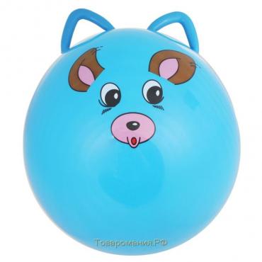 Мяч-прыгун с ушками ZABIAKA, d=45 см, 380 г, цвета МИКС