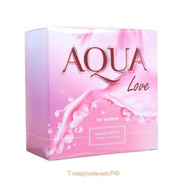 Туалетная вода женская Aqua Love, 100 мл (по мотивам Moon Sparkle (Escada)