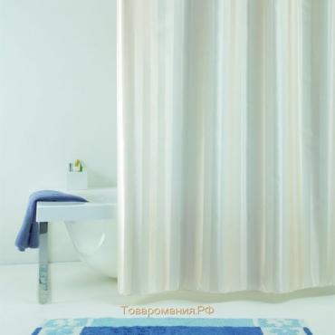 Штора для ванной Rigone, 240 х 200 см, цвет бежевый