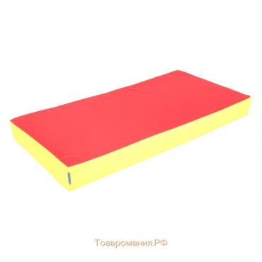 Мат ONLITOP, 100х50х10 см, цвет жёлтый/красный
