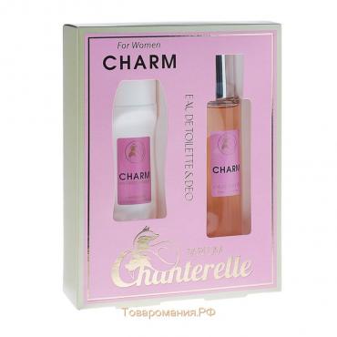 Подарочный набор для женщин Charm: Туалетная вода +дезодорант -антиперспирант