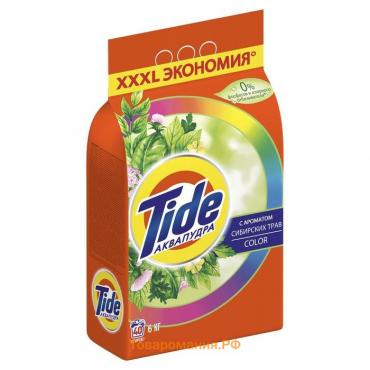 Стиральный порошок Tide Color "Сибирские травы", автомат, 6 кг