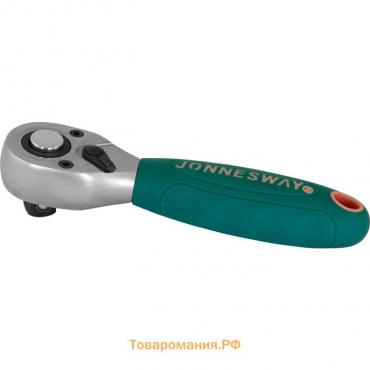 Трещотка силовая Jonnesway R2904B, 170 мм, 36 зубцов, 1/2", короткая