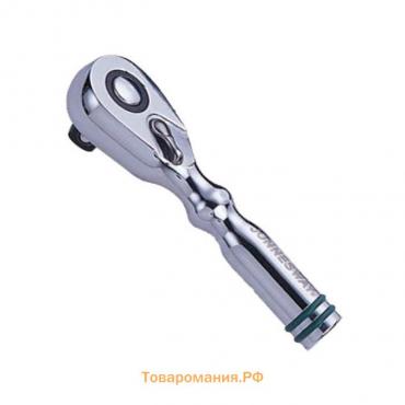 Трещотка короткая Jonnesway R3804, 150 мм, 48 зубцов, 1/2"