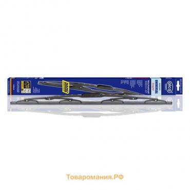 Щетка стеклоочистителя ALCA UNIVERSAL Graphit, 11"/ 280 мм каркасная, крючок