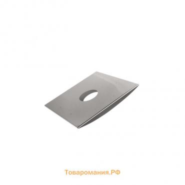 Лист потолочный, универсальный, 500 × 500 мм, нержавеющая сталь AISI 430, d=180-210 мм