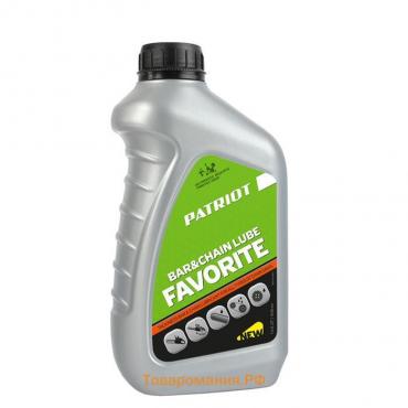 Масло цепное PATRIOT FAVORITE BAR&CHAIN LUBE, 0,946л.