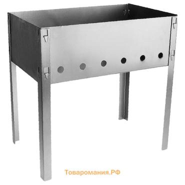 Мангал maclay "Эконом", без шампуров, 40×25×40 см, металлический, разборный