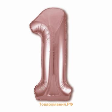 Воздушный шар фольгированный 40" «Цифра 1»