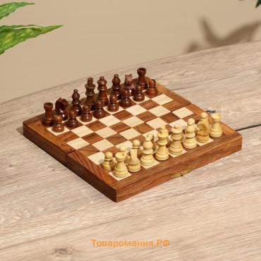 Шахматы, 20×20 см, дерево шишам