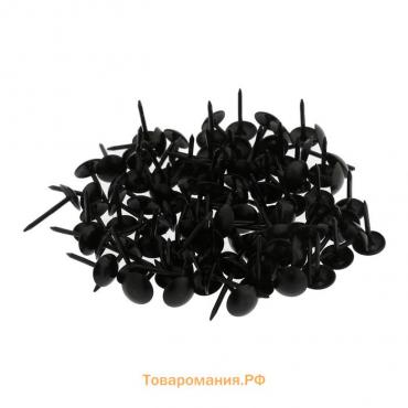Гвозди ТУНДРА, декоративные, 8х15 мм, черные, 500 шт